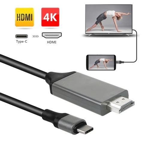 Type C To Hdmi Adapter With Usb 31 Usb C To Hdmi To Connect Laptop To