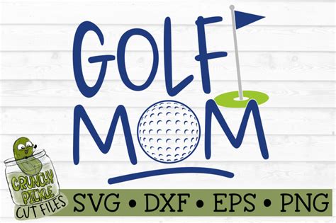 Golf Mom Svg By Crunchy Pickle Thehungryjpeg