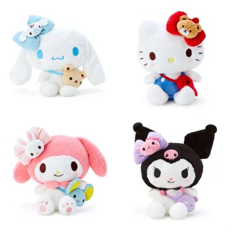 SANRIO KUROMI MELODY Cinnamoroll Hello Kitty Plush Doll Kawaii Toy £10. ...