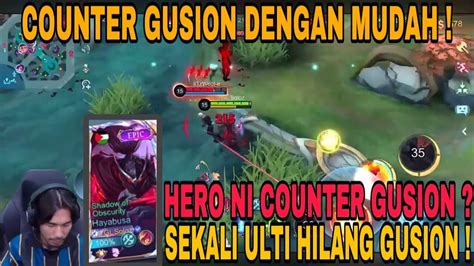 Soloz Counter Gusion Dengan Mudah Guna Hero Ni Sahaja Sekali Ulti