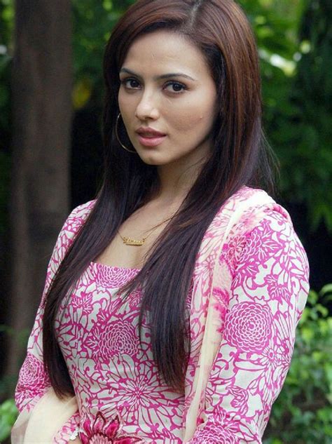 Sana Khan Hot In Pink Churidar Indian Actress