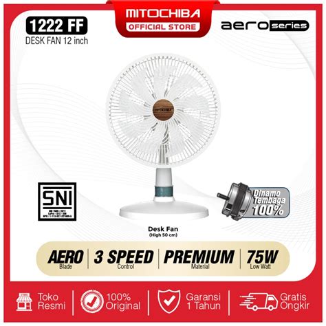 Jual Mitochiba Kipas Angin Desk Fan Aero Series Inch Ff Shopee