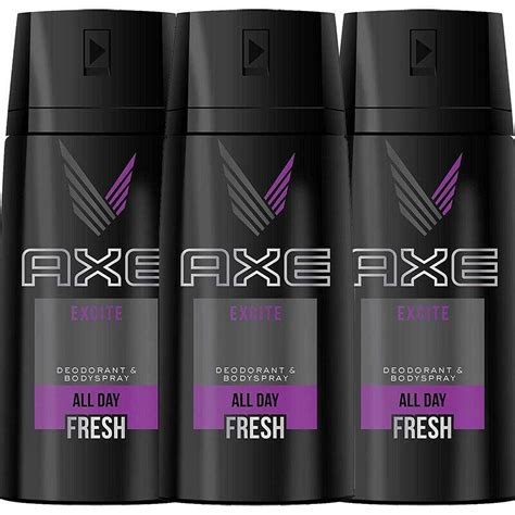 Axe Excite Men S Deodorant Body Spray Fragrance With Coconut Hazelnut