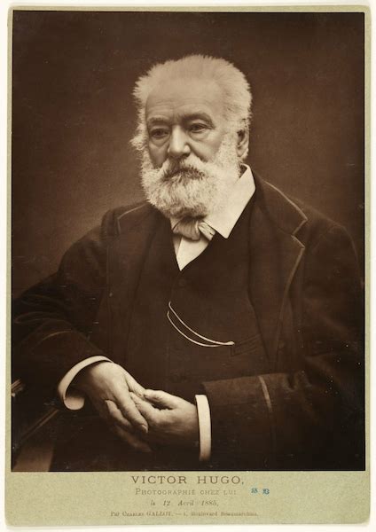 Paris Victor Hugo photographié chez lui le 12 avril 1885 Portrait