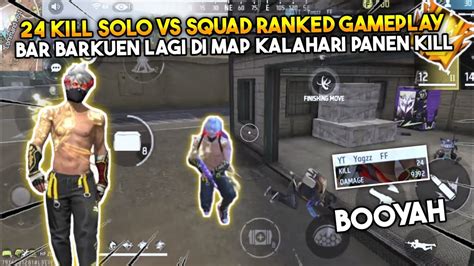 Kill Solo Vs Squad Rankedbaru Login Dapet Map Kalahari Auto Panen