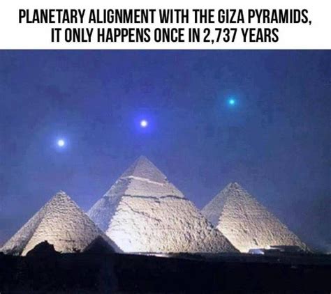 PLanetary alignment with the Great Pyramids | Pyramids, Astronomy ...