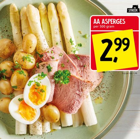 Asperges Folder Aanbieding Bij Jan Linders Details