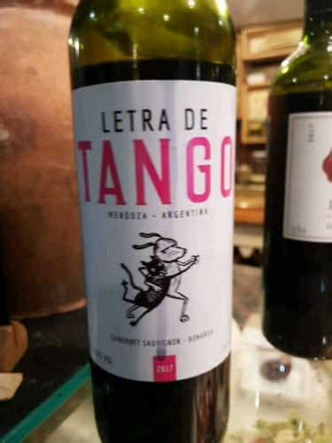 San Polo Letra De Tango Cabernet Sauvignon Bonarda Vivino US