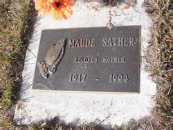 Maude Ella Johnson Sather M Morial Find A Grave