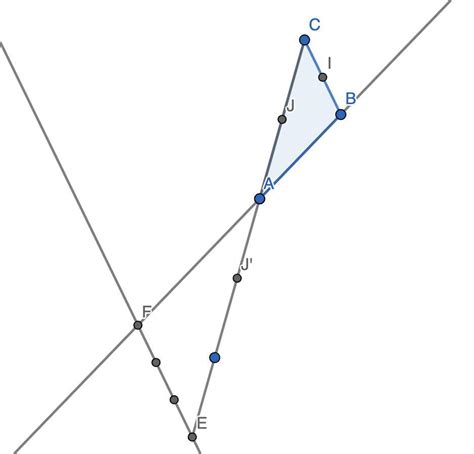 ABC Triangle 1 Construire Les Deux Points E Et F Tel Que EF BC Et