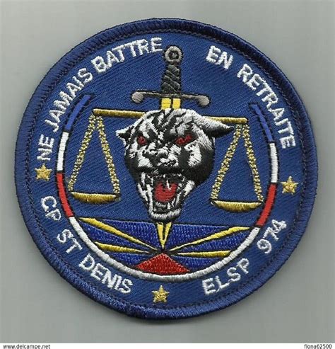 Ecussons Tissu Ecusson Patch Administration Penitentiaire Cp