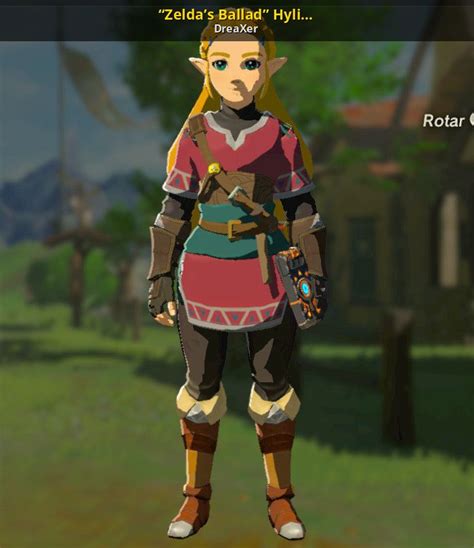 Zeldas Ballad” Hylian Armor The Legend Of Zelda Breath Of The Wild