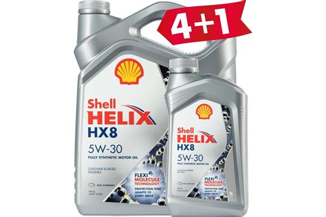 Масло Shell Helix HX8 Synthetic 5W 30 5 л 550046364 41 выгодная цена