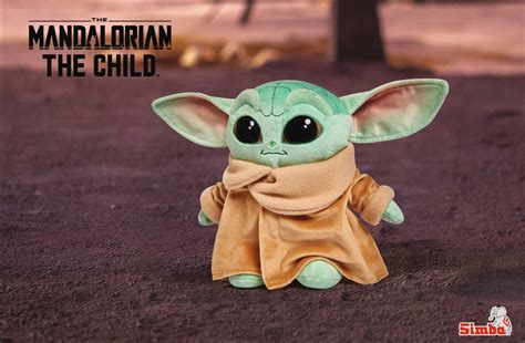 Disney Peluche Mandalorian Grogu Bébé Yoda 25 Cm Livraison Gratuite