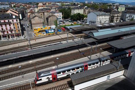 Circulation CFF restreinte entre l aéroport et Genève 24 heures