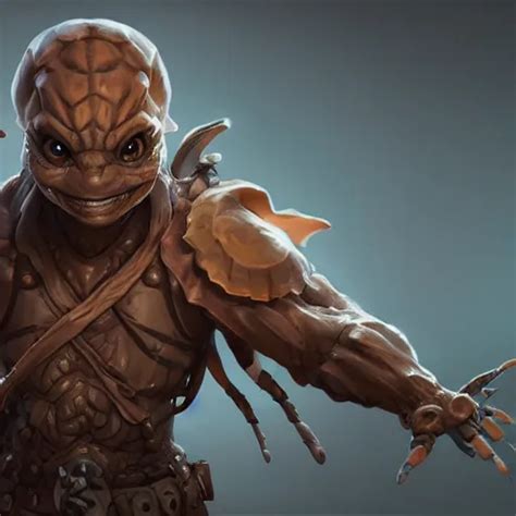 DND humanoid turtle, made by Stanley Artgerm Lau, | Stable Diffusion ...