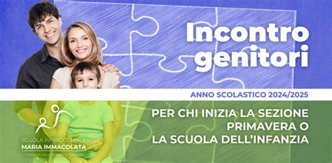 Incontro Per I Genitori Dei Bambini Che Inizieranno La Sezione Primavera E La Scuola Dell