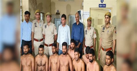 Gang Extorting Money From Businessmen In Jaipur Exposed 9 Miscreants Involved In Crime Arrested