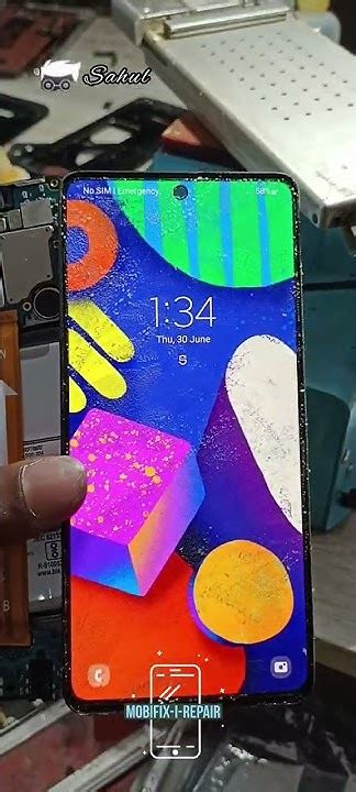 Samsung F62 Paper Display Glass Replacement Done Courier Service Available 8778495600 Youtube