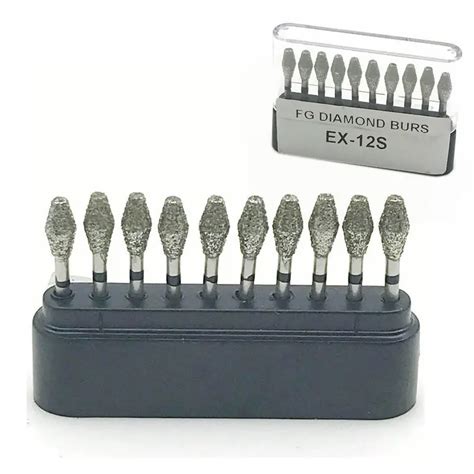 Pc Boxes Dental Diamond Burs Drill Dental Burs Dia Burs For High