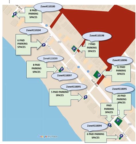 Web Parking Map Overnight 2.0 - Madeira Beach, FL