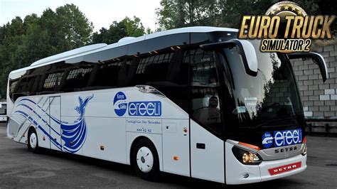 Ets2 1 49 Ets2 Otobüs Modu Setra S516 HD Konya Lüks Ereğli Turizm