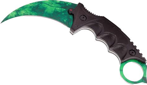 CSGO Karambit Knife Gamma Doppler Echtes Stahlmesser Aus Counter