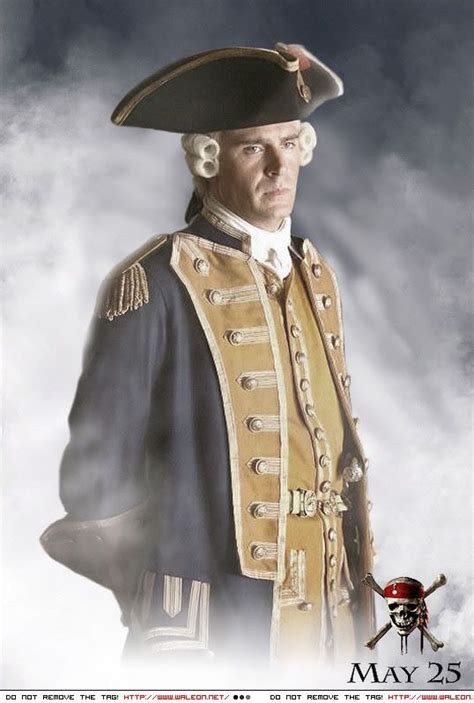 Jack Davenport As Commodore James Norrington Pirates Of The Caribbean