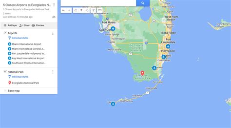 5 Closest Airports To Everglades National Park
