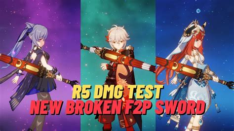 Kazuha Nilou Keqing X Toukabou Shigure R Dmg Testing New F P Broken