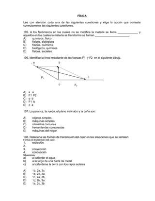 Examen Tipo Comipems Artofit