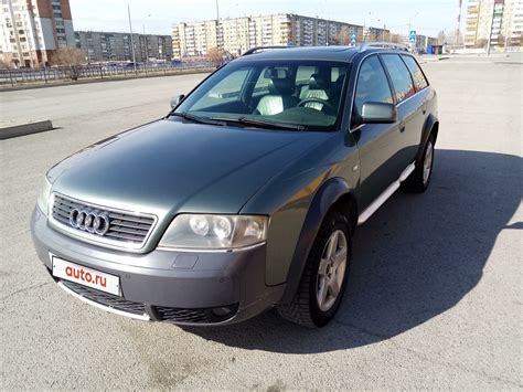 Купить б у Audi A6 Allroad I C5 2 7 At 250 л с 4wd бензин автомат в Нижнем Тагиле зелёный