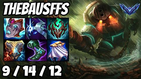 Thebausffs Flex Nautilus Top Vs Malphite Youtube