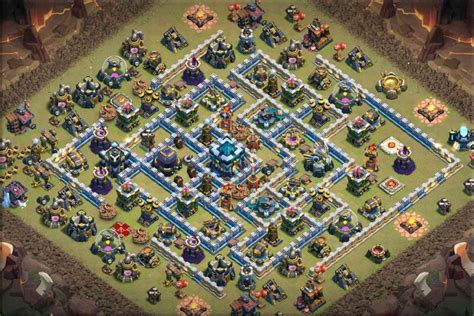 TH13 War Base Layout #9 - Layouts for Town Hall and Clan Capital