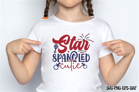 Star Spangled Cutie SVG Graphic By CraftArt Creative Fabrica