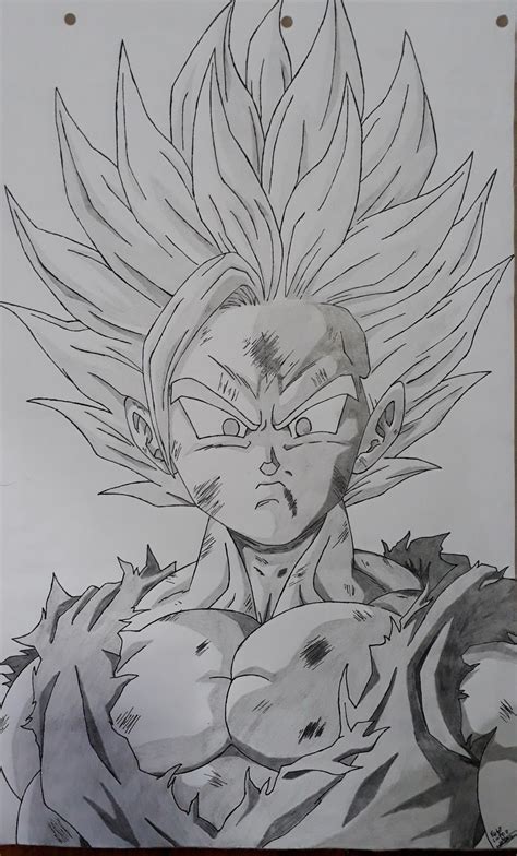 Goku Ssj Dibujo De Goku Goku Dibujo A Lapiz Dibujos Kulturaupice The