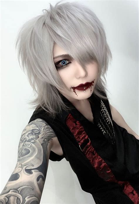 Hair Inspo Color Hair Color Visual Kei Makeup Punk Makeup Japanese