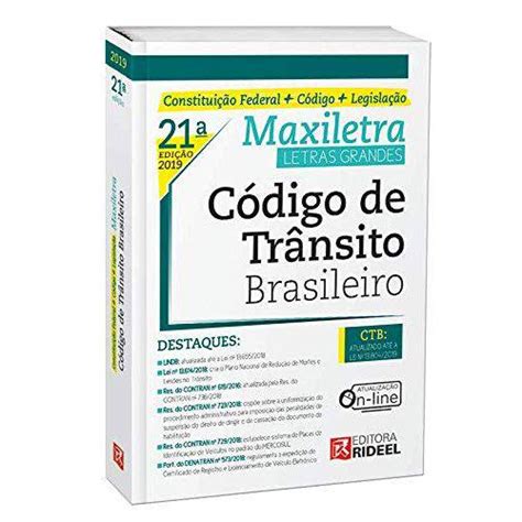 🏷️【tudo Sobre】→ Código De Trânsito Brasileiro Maxiletra Constituição Federal Código