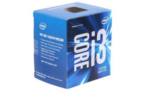 CPU Intel Core i3 6100 3 7 GHz 3MB Cache Công ty Cổ phần Vinadigi