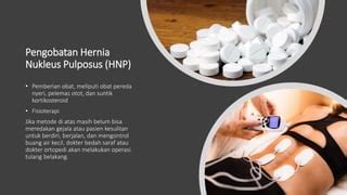 Hernia Nucleus Pulposus Hnp Pptx