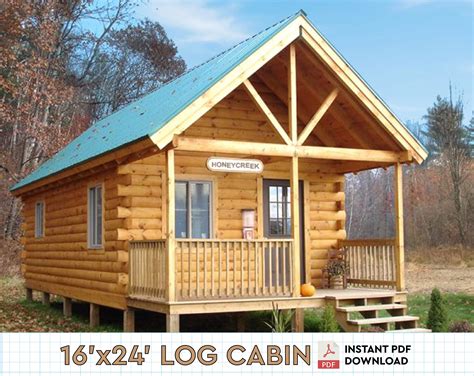 16 X 24 Cabin Layout