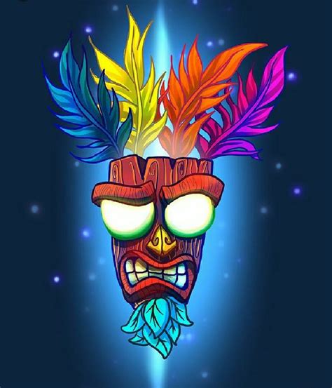 Pin By Antonio Remoto On Guardado Rápido Crash Bandicoot Tattoo Tiki Art Art Wallpaper