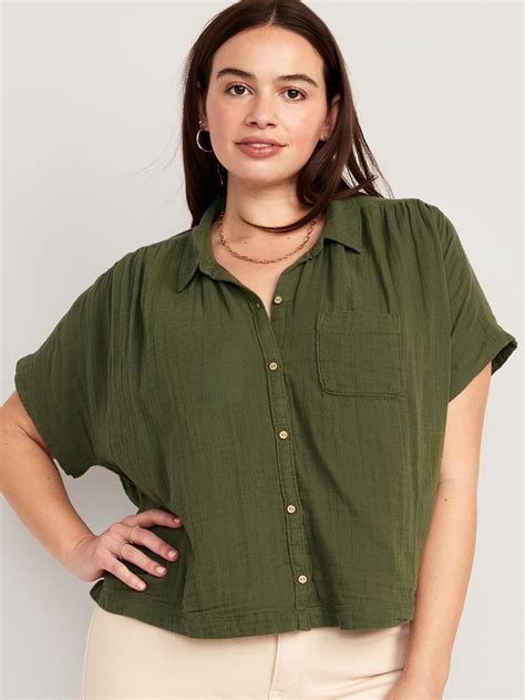 V Neck Dolman Sleeve Blouse Old Navy