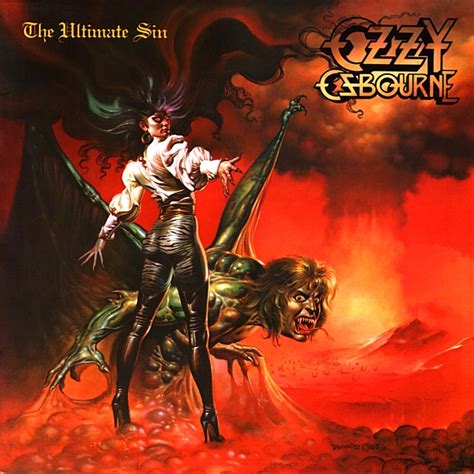 The Ultimate Sin by Ozzy Osbourne Portadas de álbumes de rock