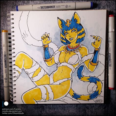 Sketchbook Ankha Sfw By Candra Hentai Foundry
