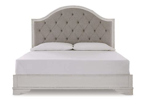 Brollyn King Upholstered Panel Bed