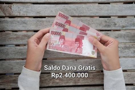 Saldo Dana Gratis Rp Dari Subsidi Pemerintah Telah Di Salurkan