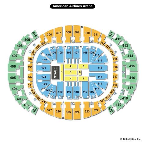 American Airlines Miami Arena Seating Chart - Arena Seating Chart