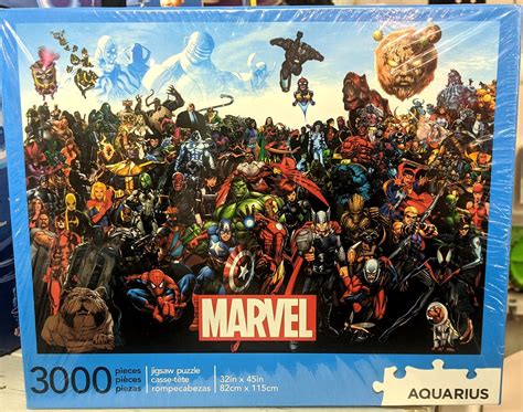 Aquarius 3000 Pc Marvel Comics Universe Puzzle