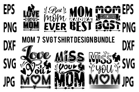 Mom Svg T Shirt Design Bundle Graphic By Top Seller · Creative Fabrica